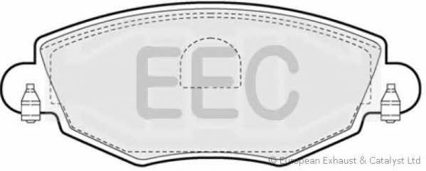 EEC BRP1174 Brake Pad Set, disc brake BRP1174