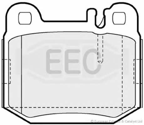EEC BRP1193 Brake Pad Set, disc brake BRP1193