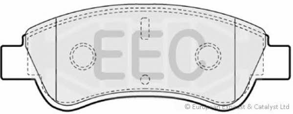 EEC BRP1198 Brake Pad Set, disc brake BRP1198