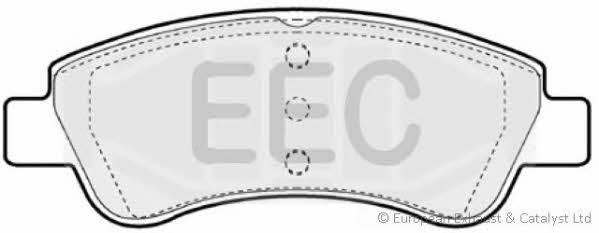 EEC BRP1216 Brake Pad Set, disc brake BRP1216
