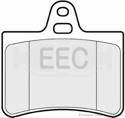EEC BRP1233 Brake Pad Set, disc brake BRP1233