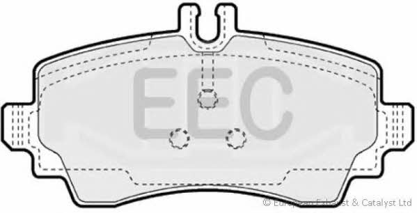 EEC BRP1294 Brake Pad Set, disc brake BRP1294