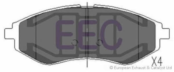 EEC BRP1319 Brake Pad Set, disc brake BRP1319
