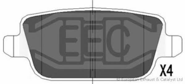 EEC BRP1532 Brake Pad Set, disc brake BRP1532