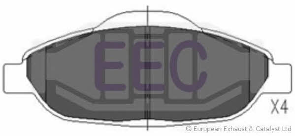 EEC BRP1609 Brake Pad Set, disc brake BRP1609