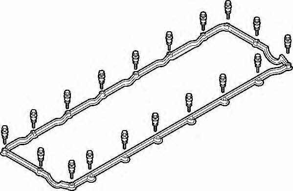 Rocker gasket MAN: 136890 Elring Valve cover gasket set