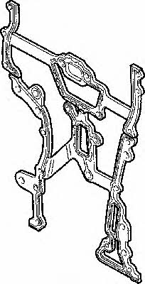 Front engine cover gasket Elring 476.790