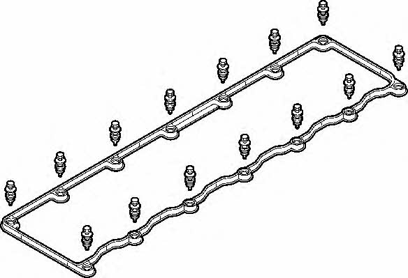 Valve gasket MAN: 181500 Elring Valve cover gasket set