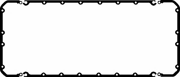 Oil sump gasket MAN: 387630 Elring Gasket oil pan