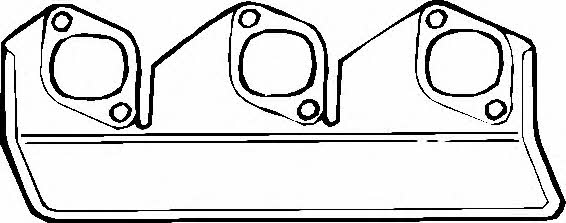 Elring 762.199 Exhaust manifold dichtung 762199