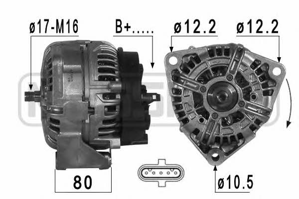 Era 209122 Alternator 209122