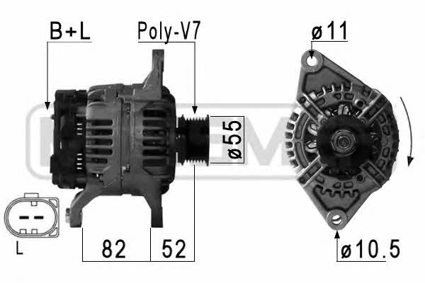 Era 210886 Alternator 210886