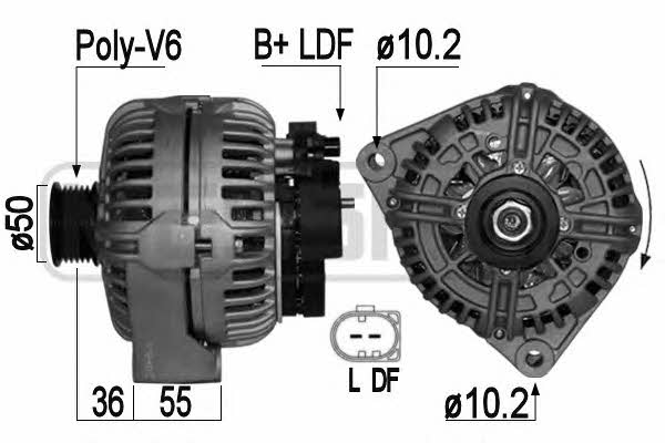 Era 209049 Alternator 209049