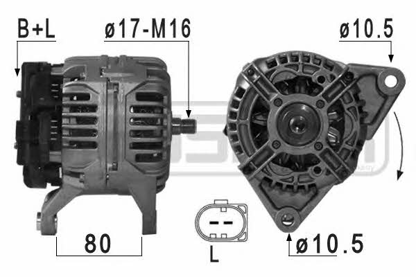 Era 209024 Alternator 209024