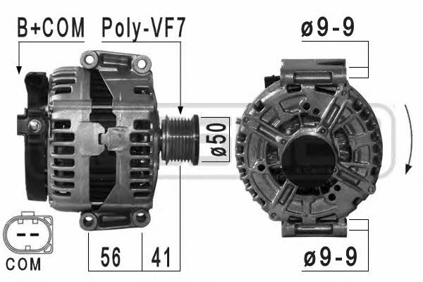 Era 209036 Alternator 209036