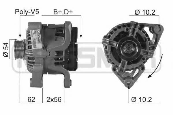 Era 210162 Alternator 210162