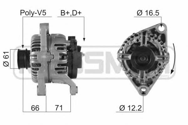 Era 210287 Alternator 210287