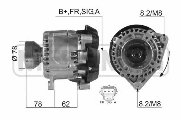 Era 210366 Alternator 210366