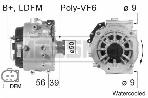 Era 210383 Alternator 210383