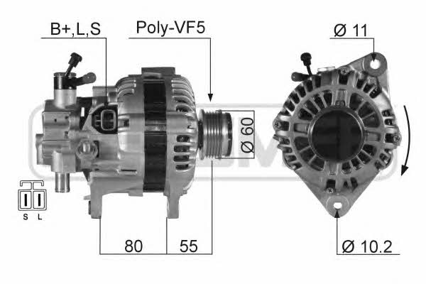 Era 210387 Alternator 210387