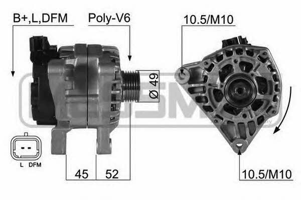 Era 210396 Alternator 210396