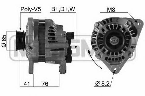 Era 210026 Alternator 210026