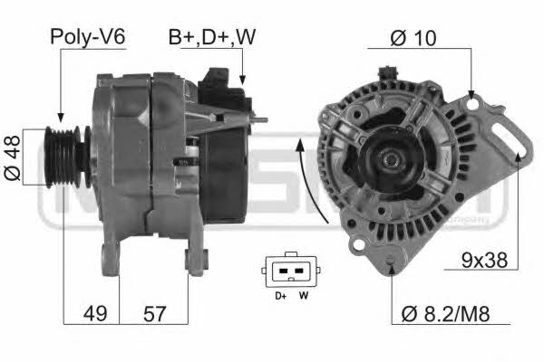 Era 210030 Alternator 210030