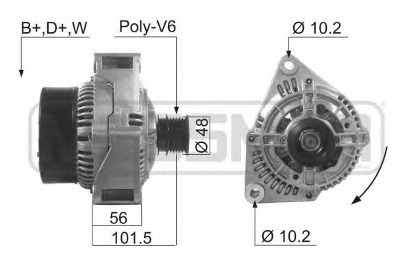 Era 210042 Alternator 210042