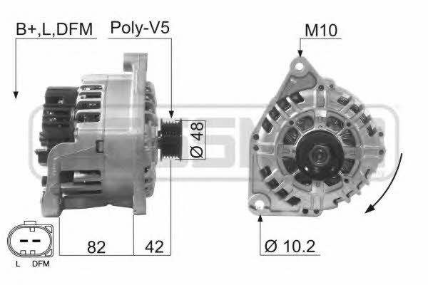 Era 210600 Alternator 210600