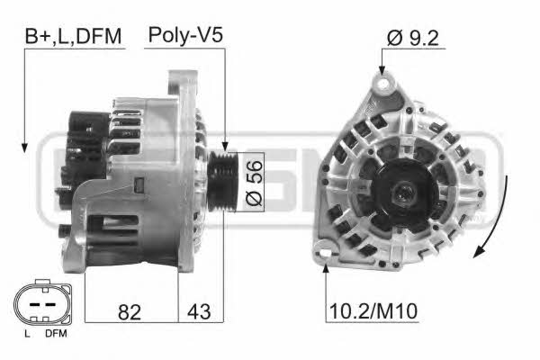 Era 210602 Alternator 210602