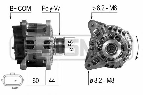 Era 210696 Alternator 210696