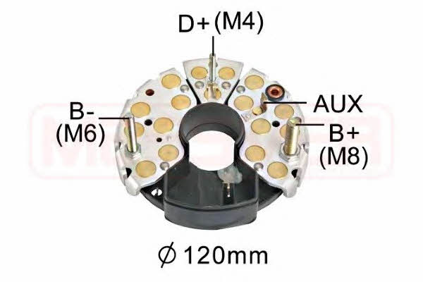 Era 215332 Rectifier, alternator 215332