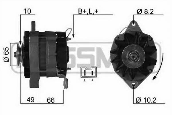 Era 210175 Alternator 210175