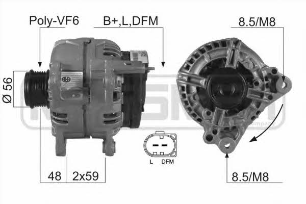 Era 210194 Alternator 210194