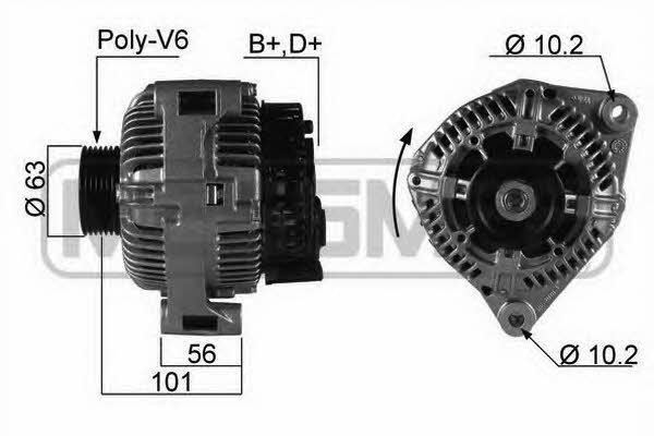 Era 210021 Alternator 210021