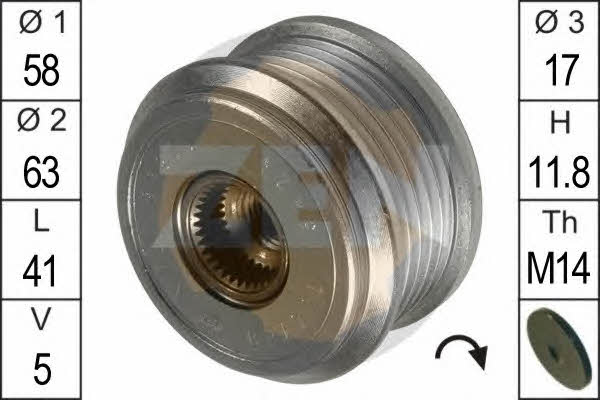 Era 219036 Freewheel clutch, alternator 219036