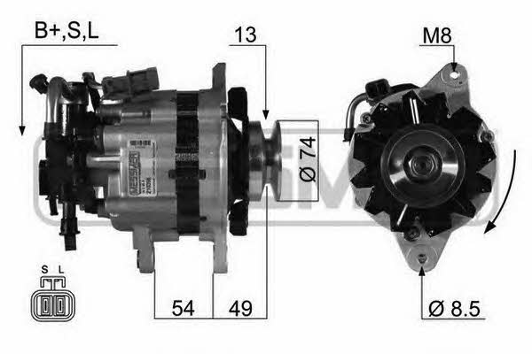 Era 210398 Alternator 210398