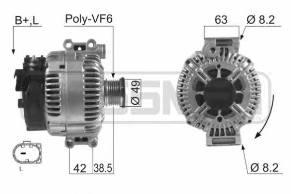 Era 210476 Alternator 210476