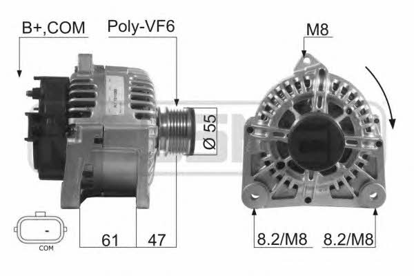 Era 210477 Alternator 210477