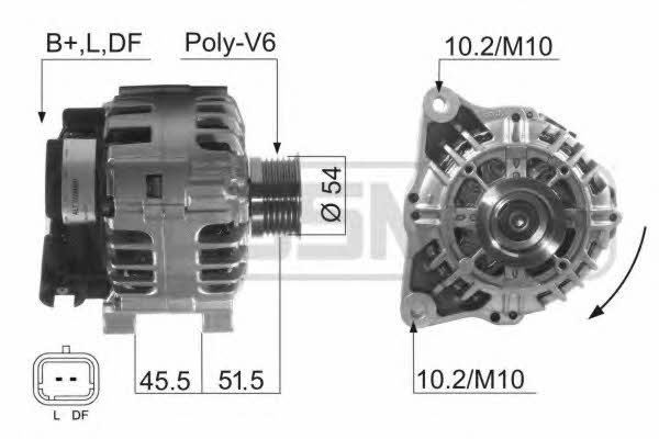 Era 210508 Alternator 210508