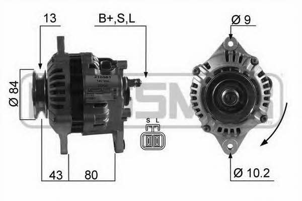 Era 210561 Alternator 210561