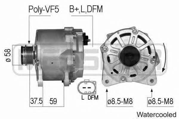 Era 210786 Alternator 210786