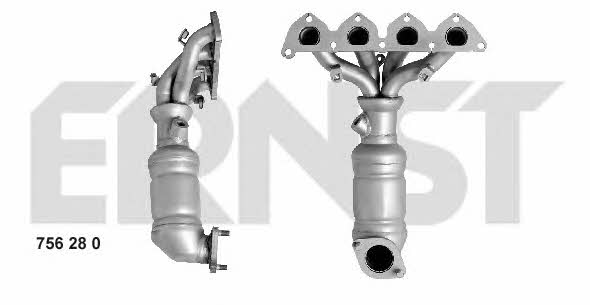 Ernst 756280 Catalytic Converter 756280