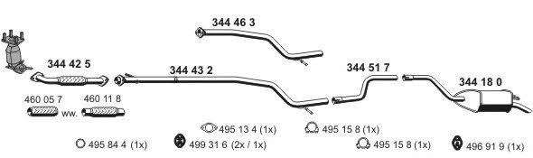  030330 Exhaust system 030330