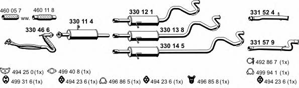  030378 Exhaust system 030378