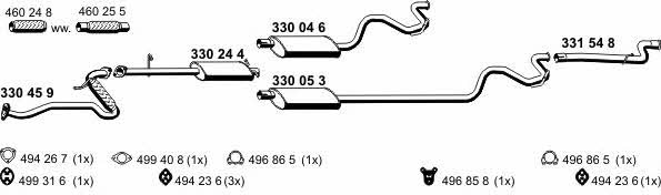  030379 Exhaust system 030379