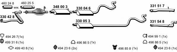  030382 Exhaust system 030382