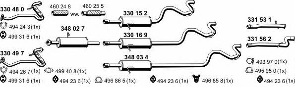  030389 Exhaust system 030389