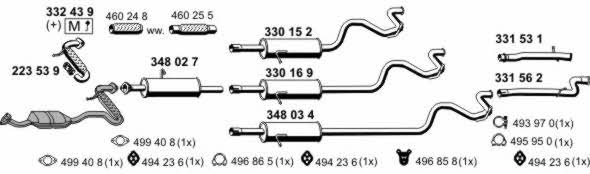  030392 Exhaust system 030392