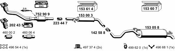  070459 Exhaust system 070459